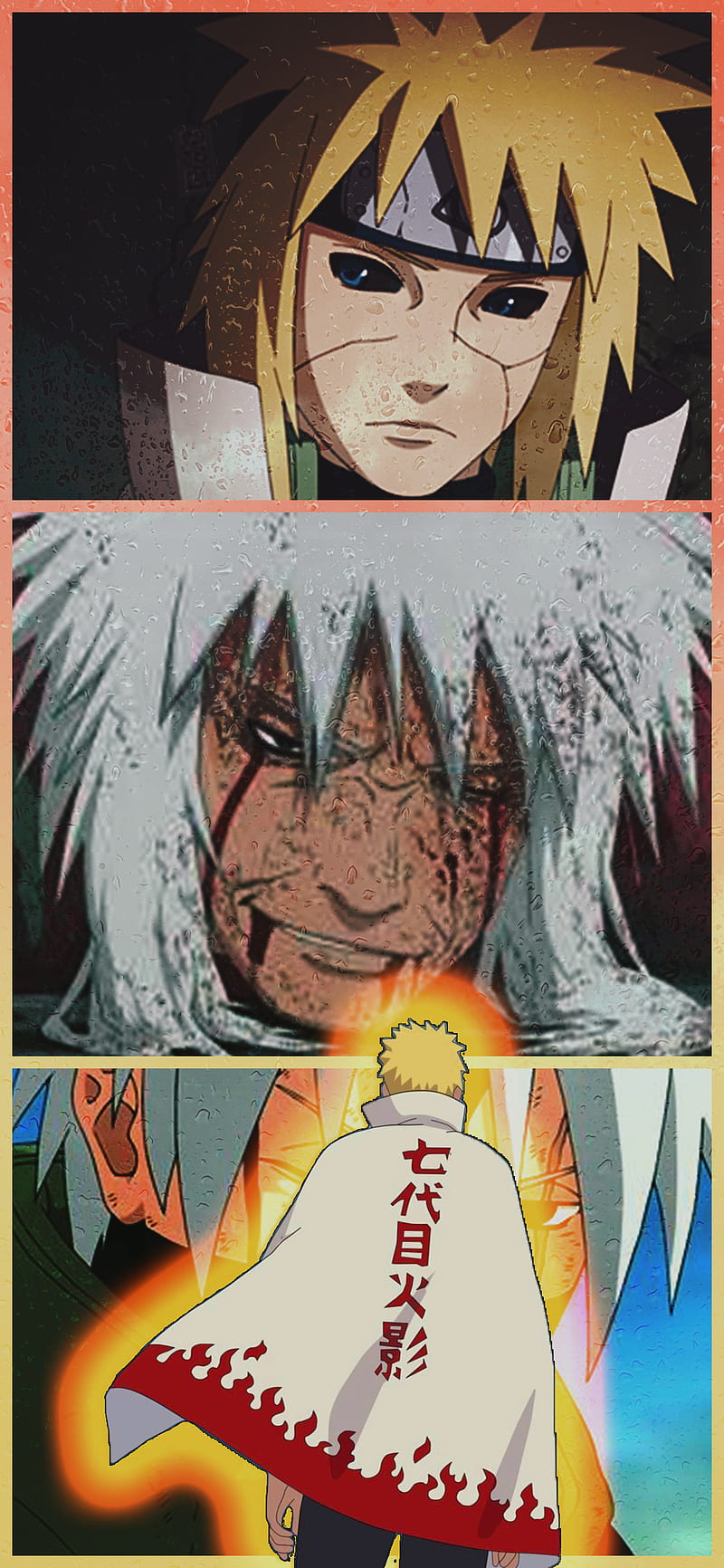 Naruto Hokage, edo tensei, jiraiya, madara, minato, minato edo tensei, naruto shippuden, sasuke, HD phone wallpaper