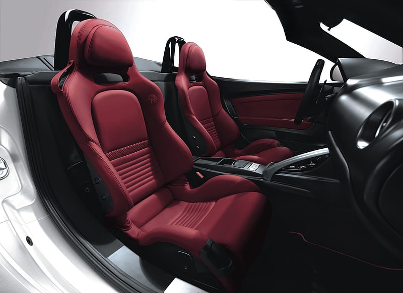 2009 Alfa Romeo 8c Spider - Interior, Front Seats, car, HD wallpaper