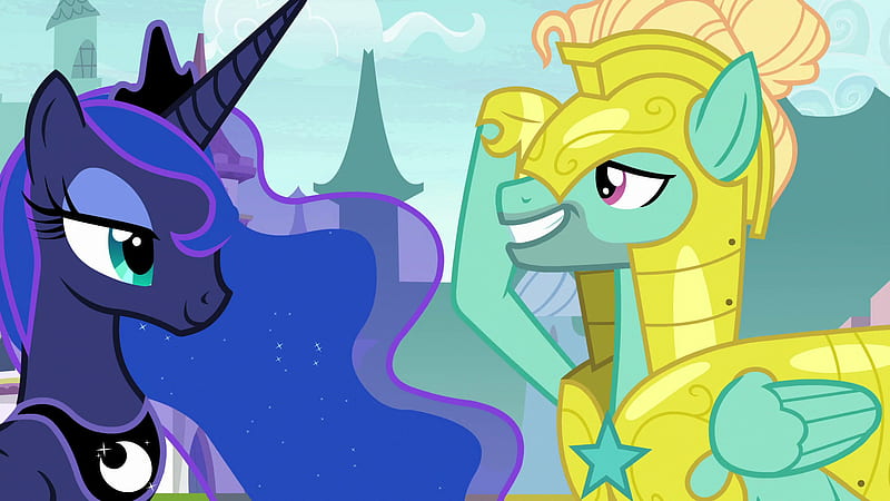 My Little Pony, My Little Pony: Friendship is Magic, Princess Luna , Zephyr Breeze, HD wallpaper