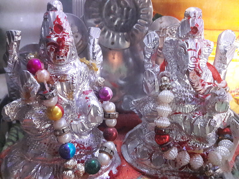 Ganesh laxmi, god, natal, HD wallpaper | Peakpx