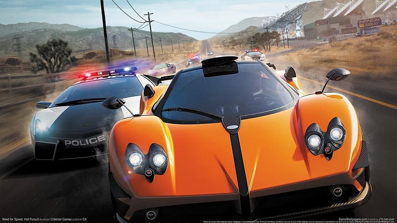 Need for Speed Heat Cars Drifting Police Pursuit 4K Wallpaper #3.671