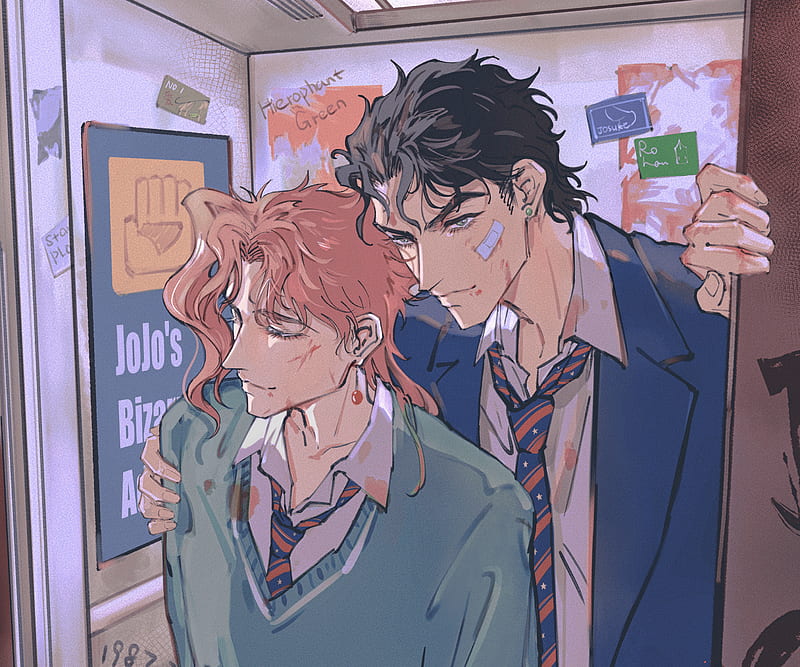 Jotaro Kujo x Noriaki Kakyoin