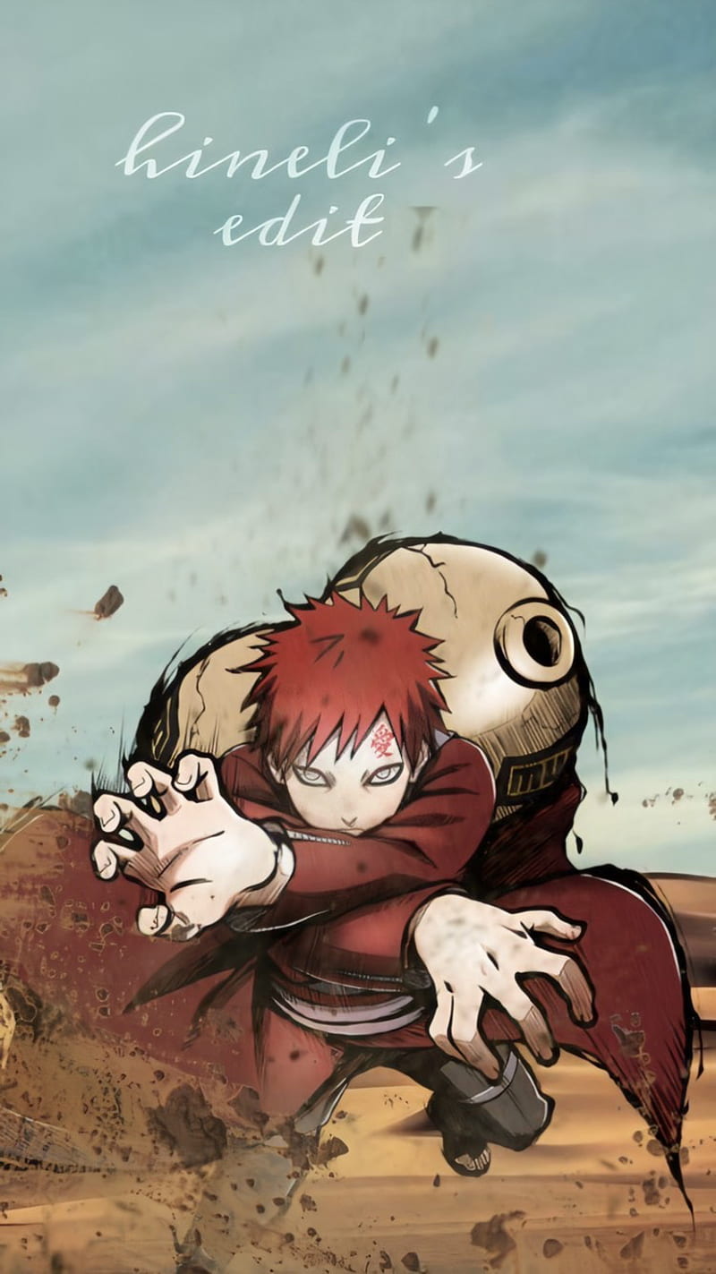 Gaara wallpaper HD minimalist by Wallpuden