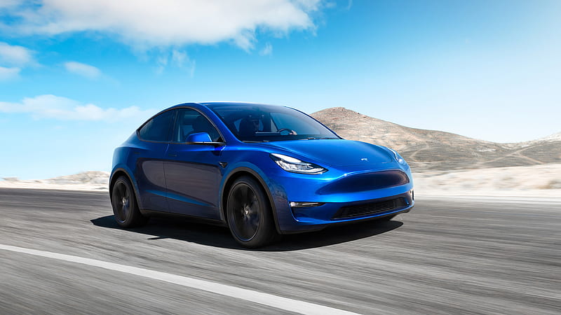 2021 Tesla Model Y, Electric, SUV, car, HD wallpaper