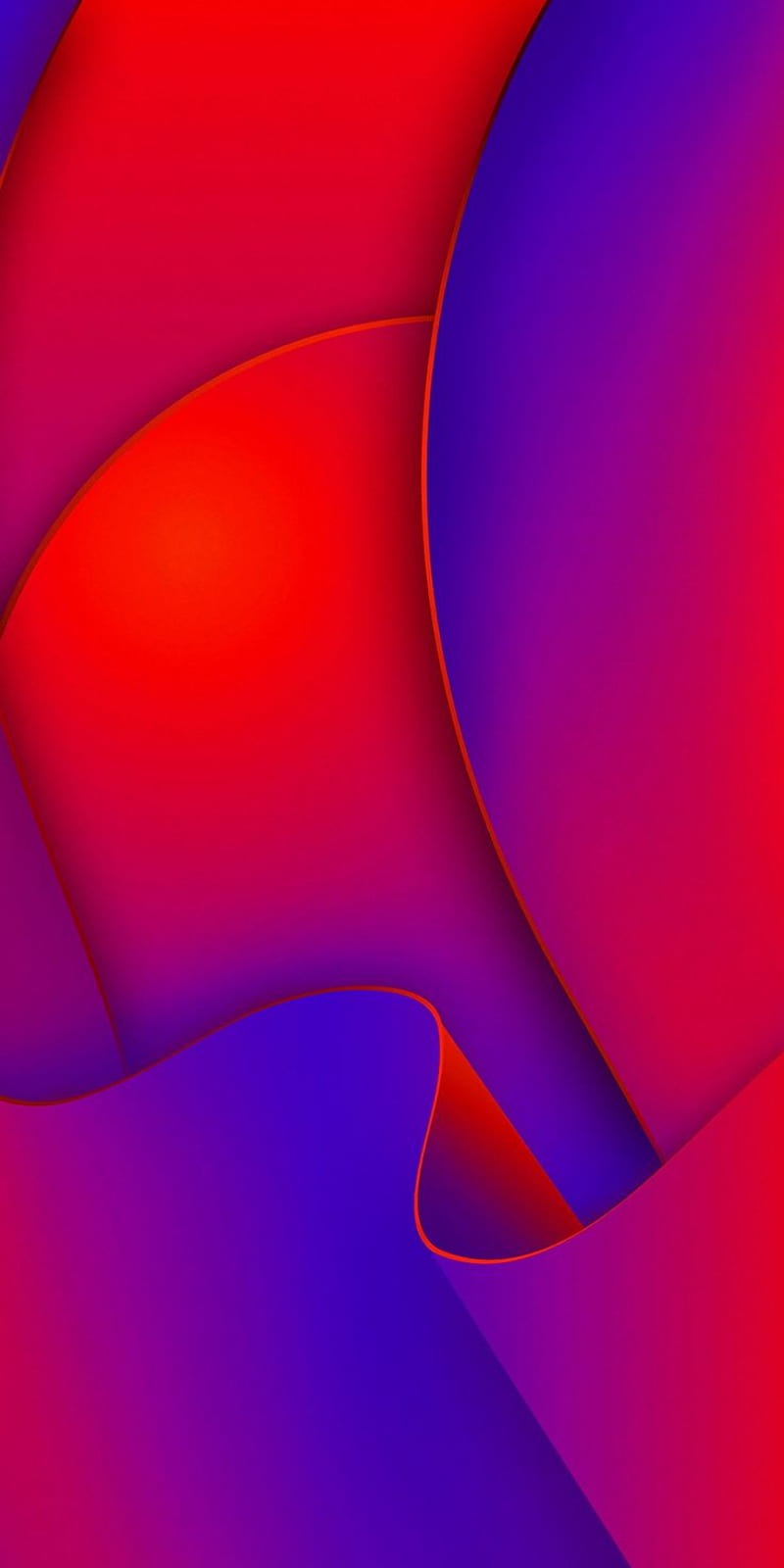 Red Shape, Wavy Lines, Pink Red . Apple , Samsung , IPhone, Samsung Galaxy Red, HD phone wallpaper