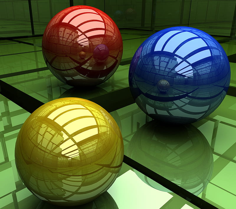 Spherical, 3d, abstract, box, cube, square, HD wallpaper