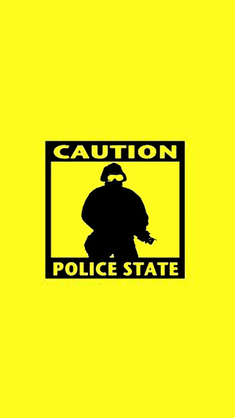 BEWARE, brutality, cautiom, dom, police state, rights, safety, HD phone wallpaper