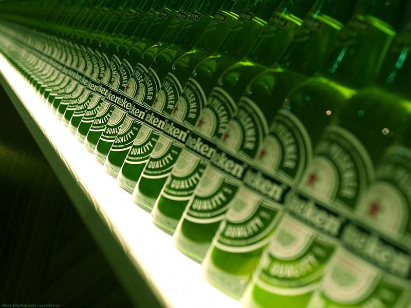 Heineken Anyone, beer bottles, fun, beer, heineken, HD wallpaper