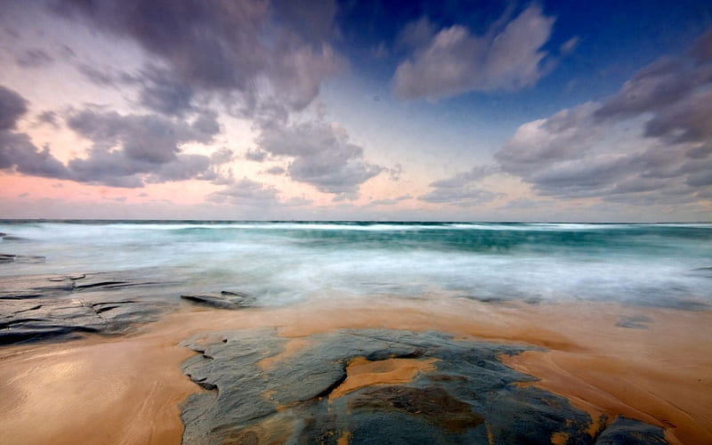 125337 Sunset, Seashore, 4K - Rare Gallery HD Wallpapers