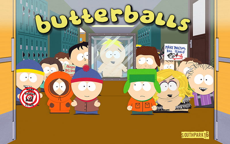South Park, Butters Stotch, Eric Cartman, Kenny McCormick, Kyle Broflovski, Scott Malkinson, Stan Marsh, HD wallpaper