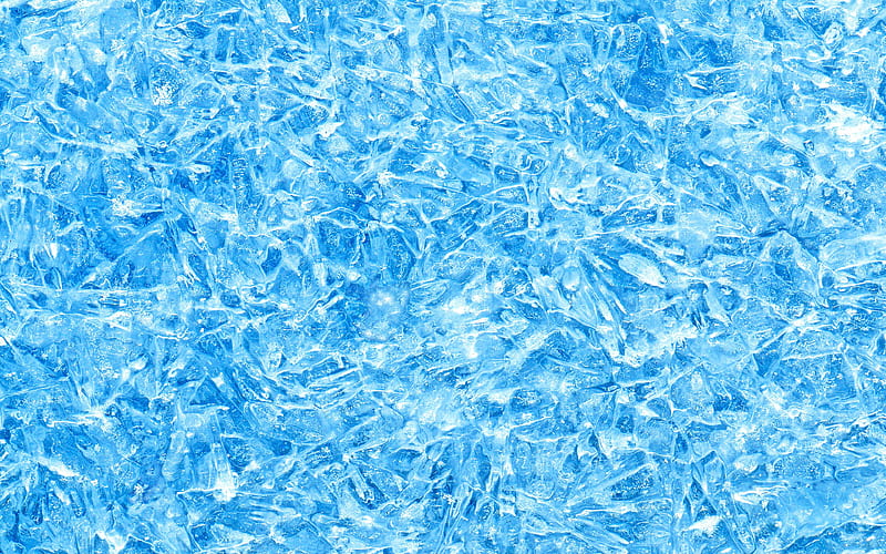 blue ice macro, ice textures, blue ice background, ice, water textures, HD wallpaper