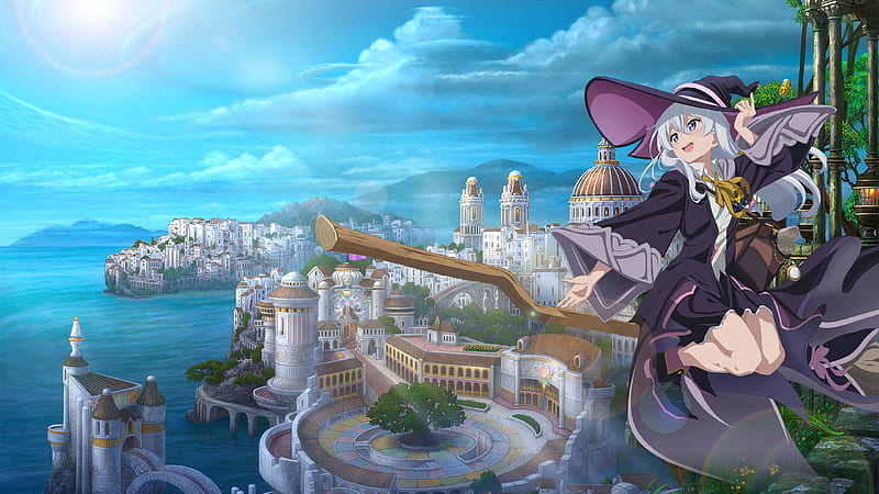 Anime, The Journey of Elaina, Elaina (The Journey of Elaina), HD wallpaper