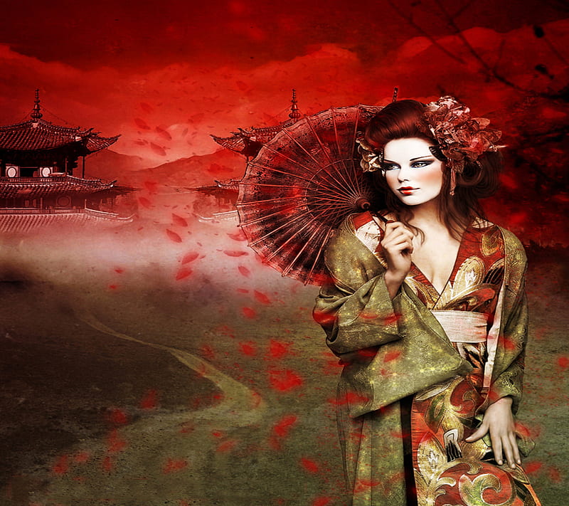 Sensual Geisha, geisha, sensual, HD wallpaper | Peakpx