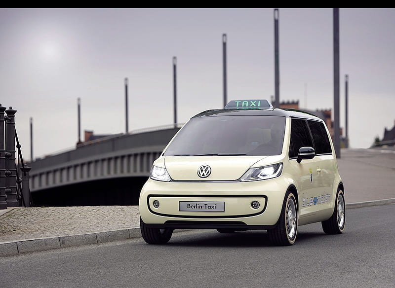Volkswagen Berlin Taxi Concept - Front Angle, car, HD wallpaper