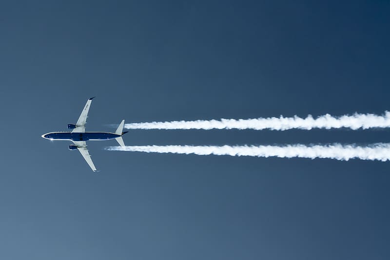 Smoke, Aircraft, Passenger Plane, Vehicles, Boeing 737, HD wallpaper