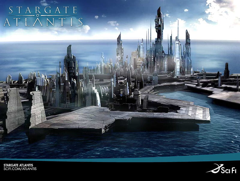 Stargate Atlantis, tv series, sci fi, mgm, stargate, HD wallpaper