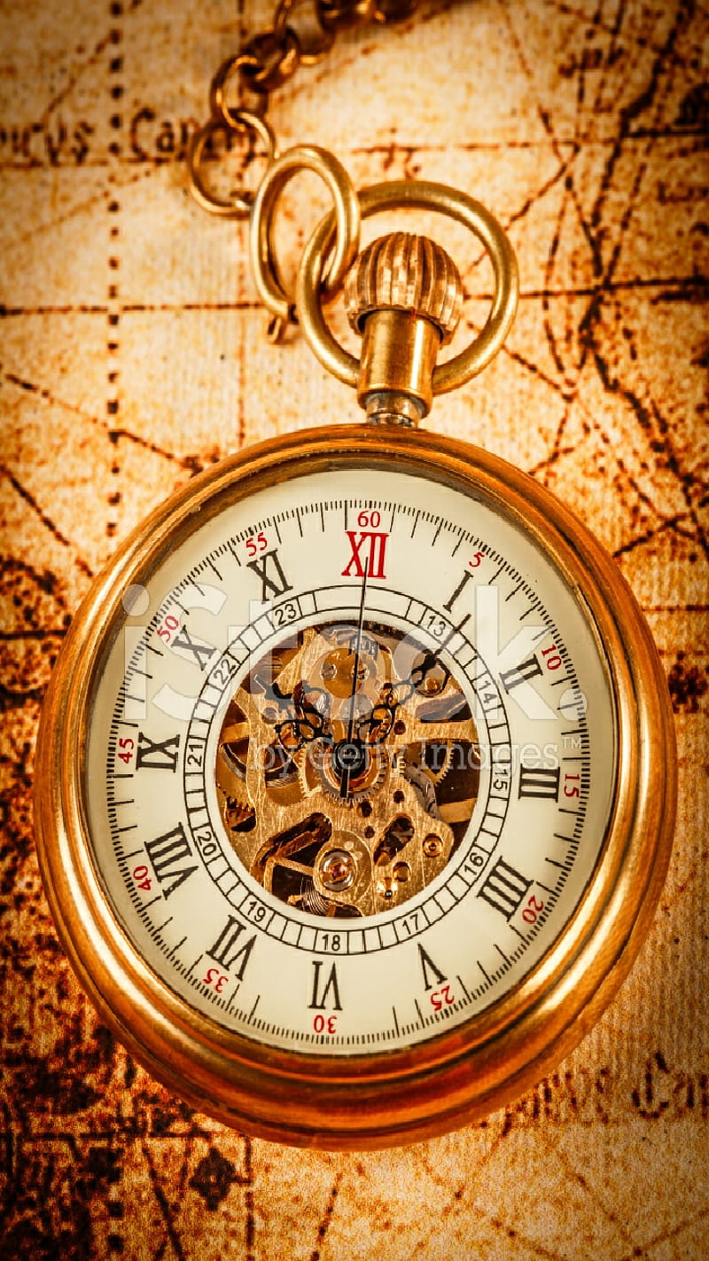 Places to see, antique, glibe, globe, map, pocket watch, time, watch, HD phone wallpaper