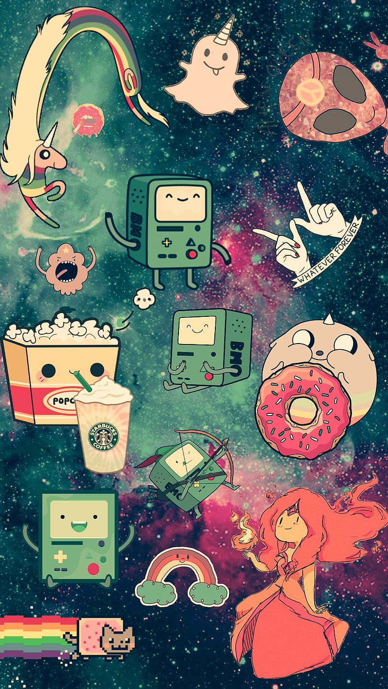 Cartoon, anime, love, space, HD phone wallpaper | Peakpx
