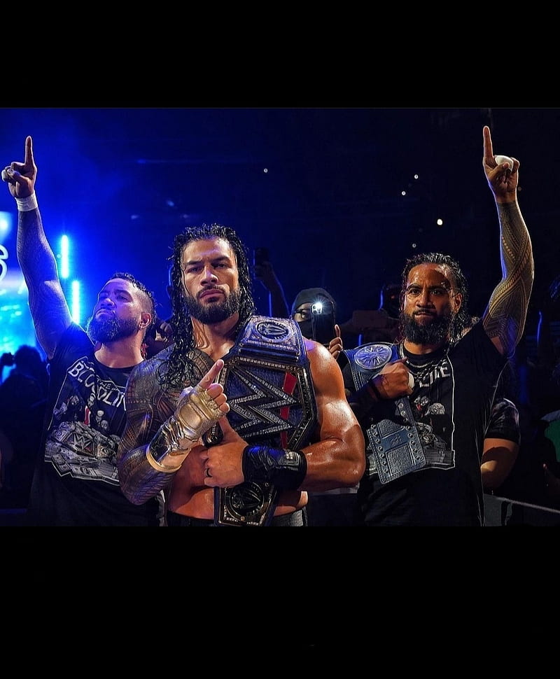 FRIDAY NIGHT SMACKDOWN ON FOX, WWE, ROMAN REIGNS, WWE SMACKDOWN, THE USOS, THE BLOODLINE, HD phone wallpaper