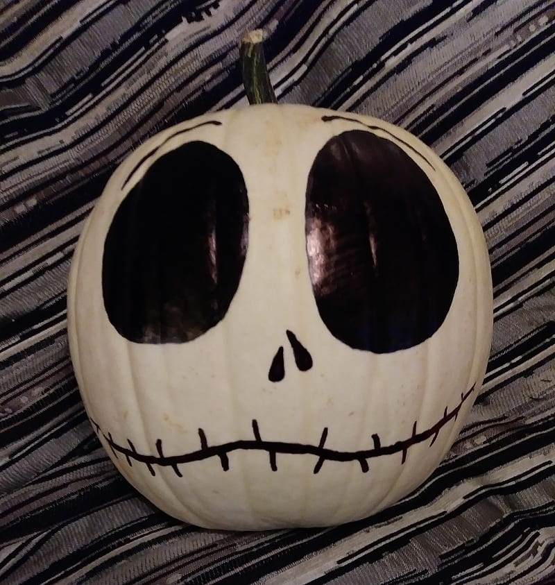 Pumpkin King, art, halloween, jack, nightmarebeforechristmas, skeleton ...