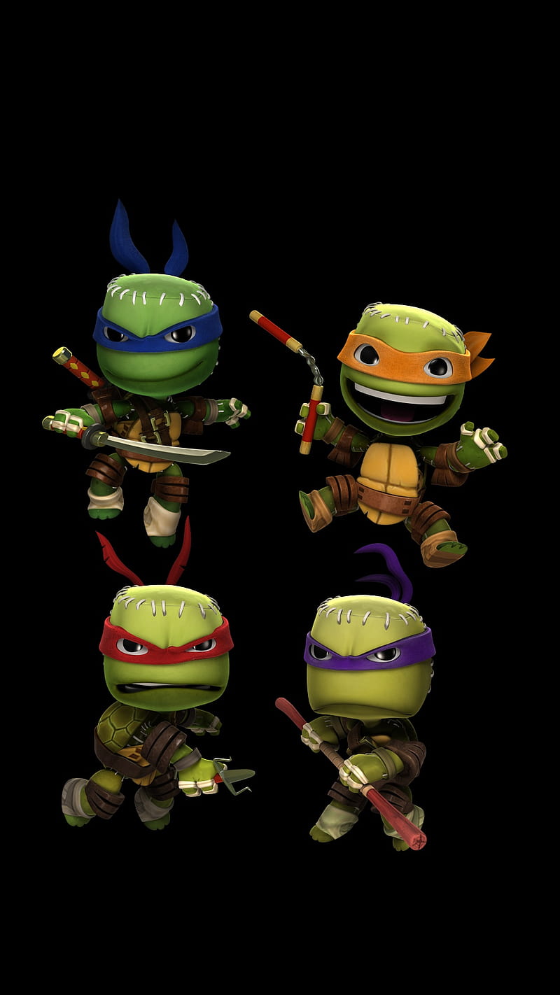 Tmnt Lbp Littlebigplanet Ninja Turtles Hd Mobile Wallpaper Peakpx