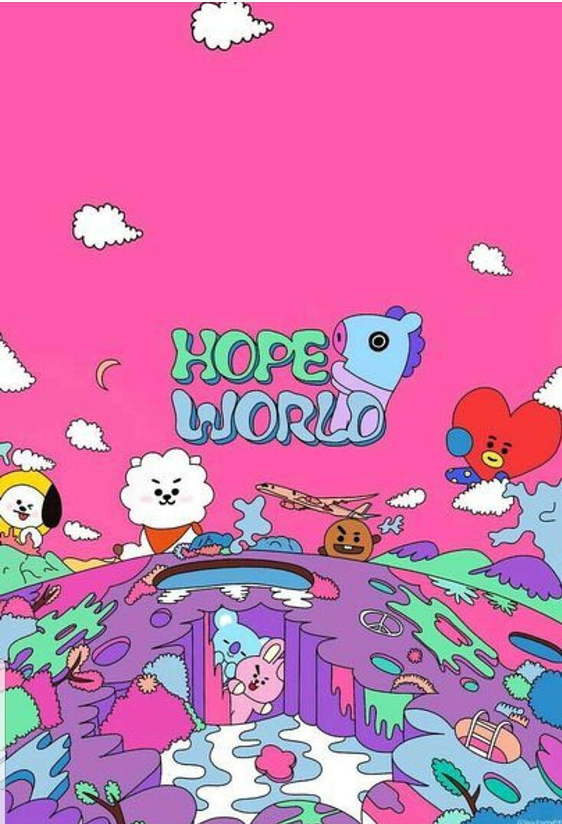 Hope World, kpop, bts, jhope, HD phone wallpaper
