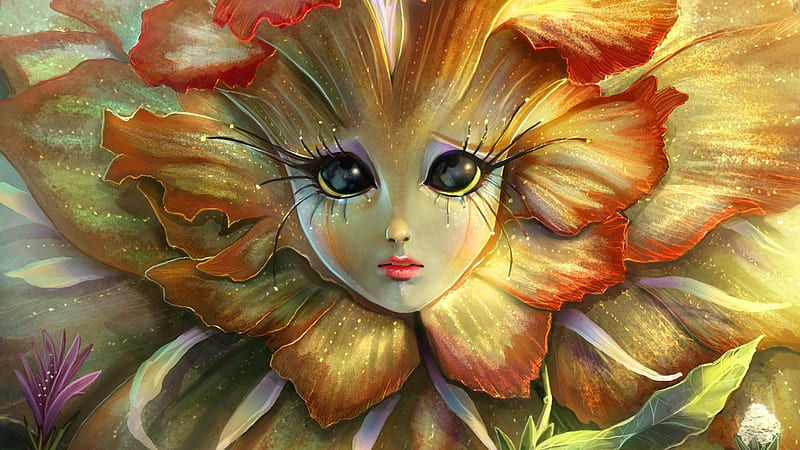Sad Face Flower, sad, flower, face, people, HD wallpaper Sad Face Flower, sad, flower, face, people, HD wallpaper