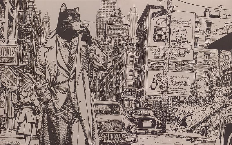 10 Blacksad HD Wallpapers and Backgrounds