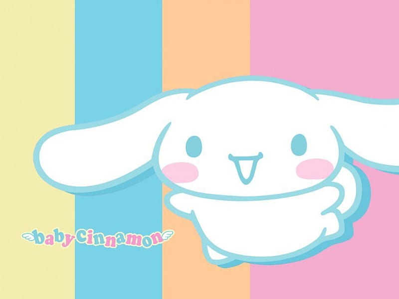 Baby Cinnamoroll, Cute, Sanrio, Bunny, Cinnamoroll, Kawaii, HD wallpaper