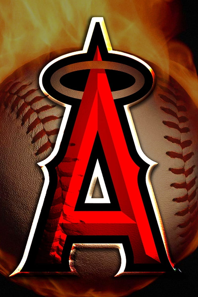 Los Angeles Angels, angels baseball, baseball, halos, los angeles, mlb, the  big a, HD phone wallpaper