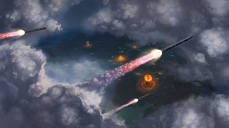 Nuclear Explosion Mushroom Cloud Nuclear Bomb ATOM RPG, HD wallpaper