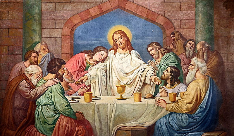 Last supper, jesus, religion, bible, Christ, HD wallpaper