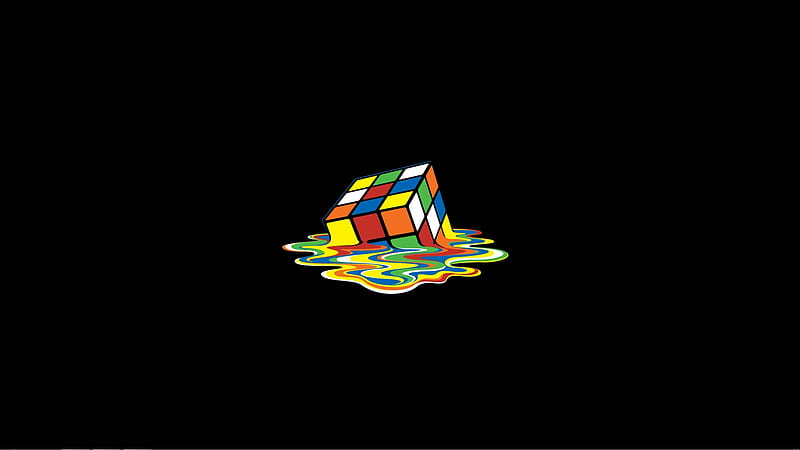 Rubiks Cube 2, rubiks, cube, HD wallpaper