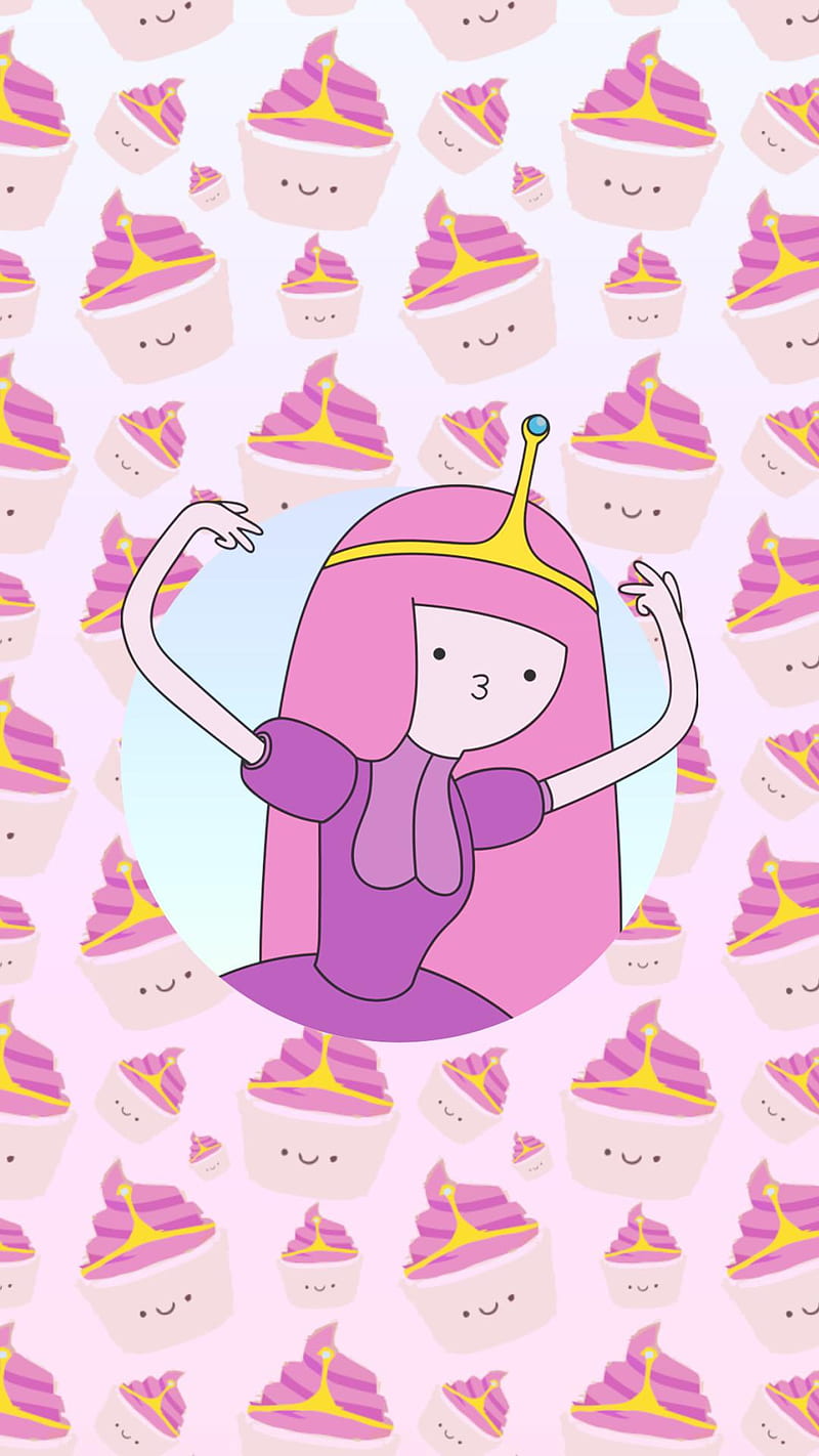 Princess bubble gum, pink, cartoon, HD phone wallpaper