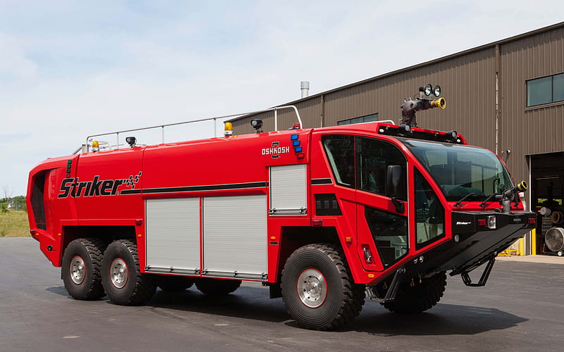 Oshkosh Striker 6x6 Arff Truck Fire Truck Striker 3000 Fire Trucks For Airport Hd Wallpaper Peakpx
