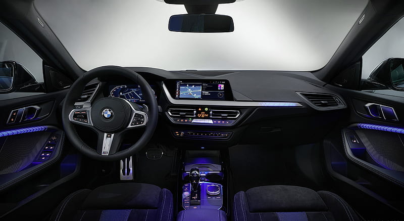2020 BMW 2 Series 220d Gran Coupe M Sport (Color: Storm Bay Metallic) - Interior, Cockpit , car, HD wallpaper