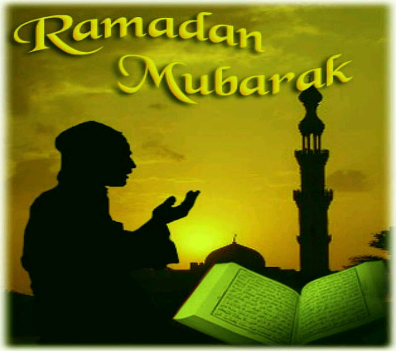 Ramadan Mubarak, blesses, islamic month of fast, HD wallpaper