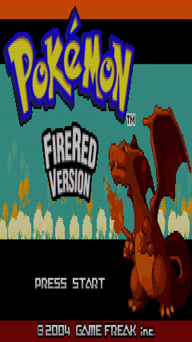 Pokemon FireRed, charizard, classic, game, 3, nitendo, theme, HD phone wallpaper |