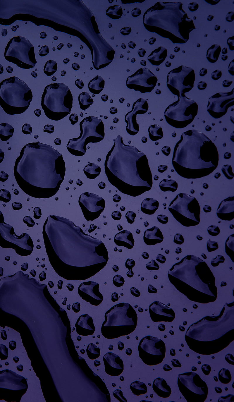 Purple Rain, calm, clean, droplets, drops , simple, water, HD phone wallpaper