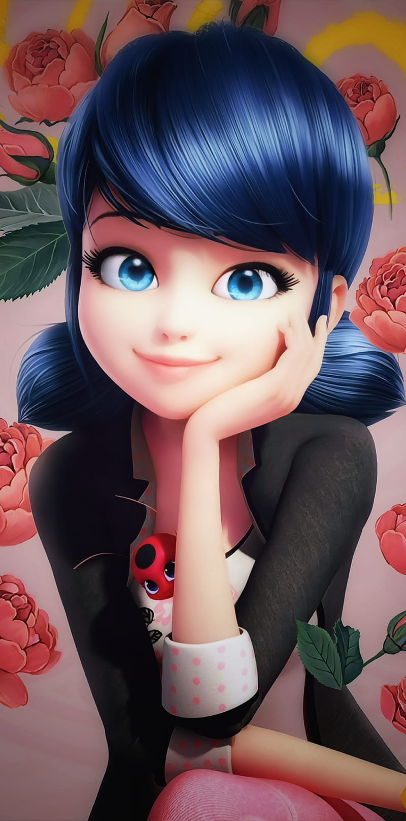 Hey can yall rate my wallpaper please  rmiraculousladybug