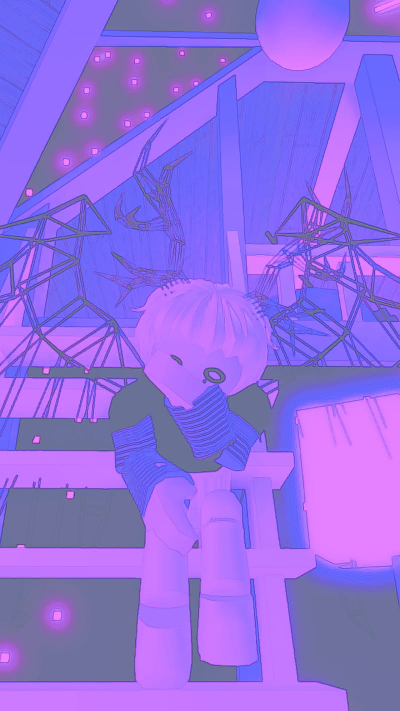 Roblox avatar, girl, glitch, HD phone wallpaper