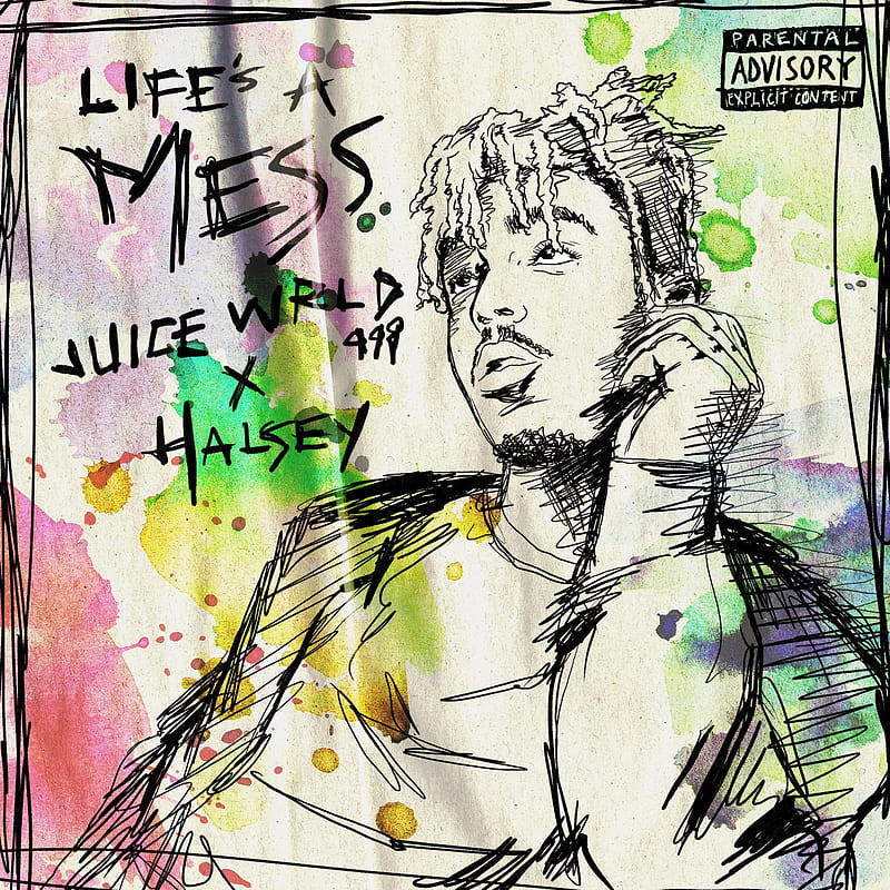 Lifes a Mess, juicewrld, lifesamess, HD phone wallpaper
