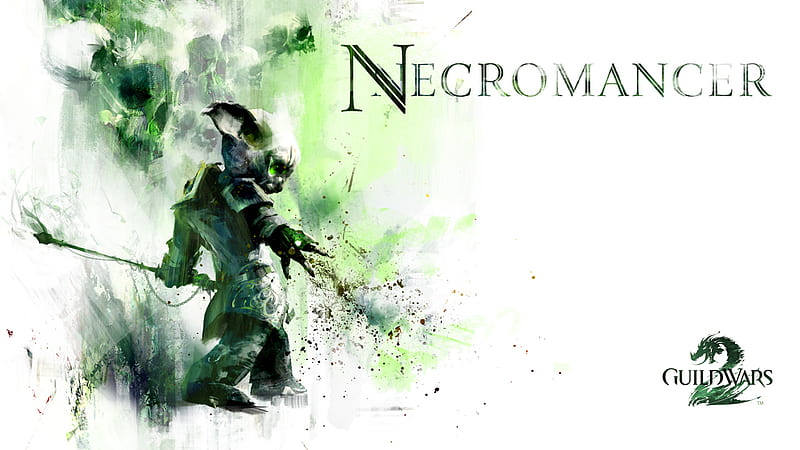 Necromancer, guild wars 2, guild, wars, 2, HD wallpaper