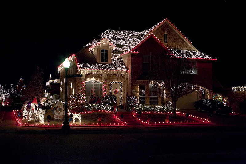 Christmas light decoration, christmas, 13, 11, 2011, light, HD ...