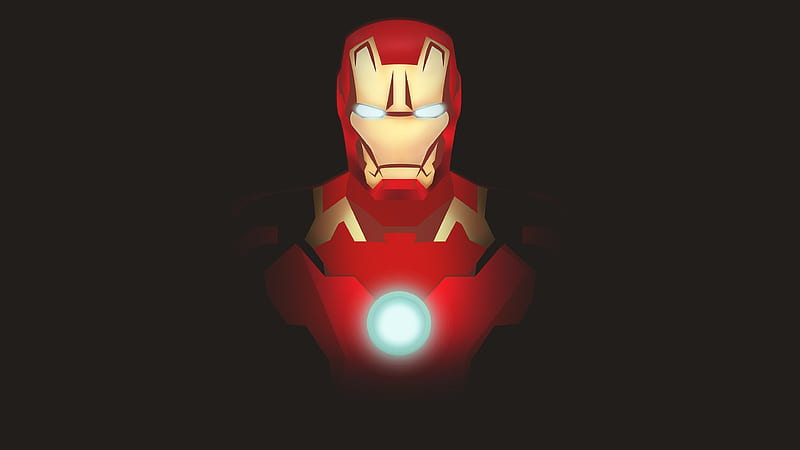 Iron Man Illustration, iron-man, superheroes, artist, artwork, digital-art, behance, HD wallpaper