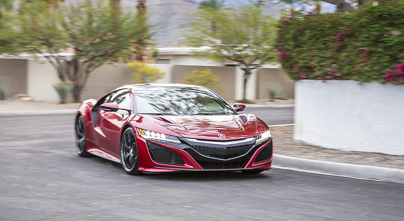 2017 Acura NSX Red - Front , car, HD wallpaper