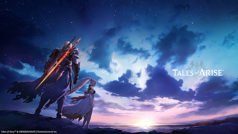 tales of arise, shionne, alphen, anime games, game landscape, clouds, Anime, HD wallpaper