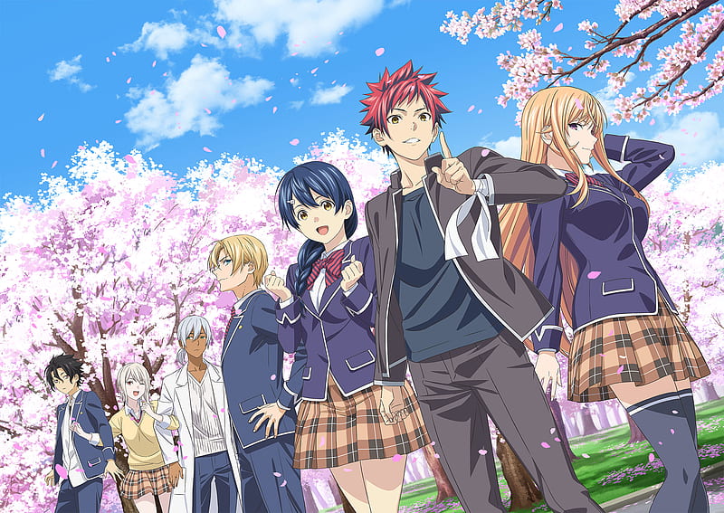 Anime Food Wars: Shokugeki no Soma HD Wallpaper by minya1995