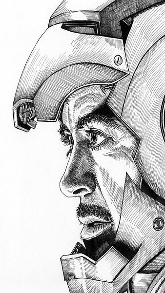 Iron Man Sketch H0丨Rac9 - Illustrations ART street