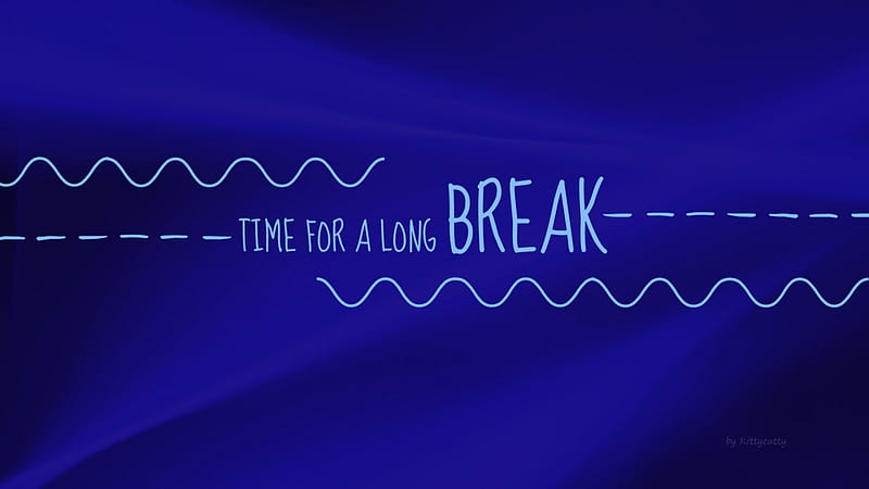 Break , time, lines, long time, graffiti, break, abstrtact, blue, HD wallpaper